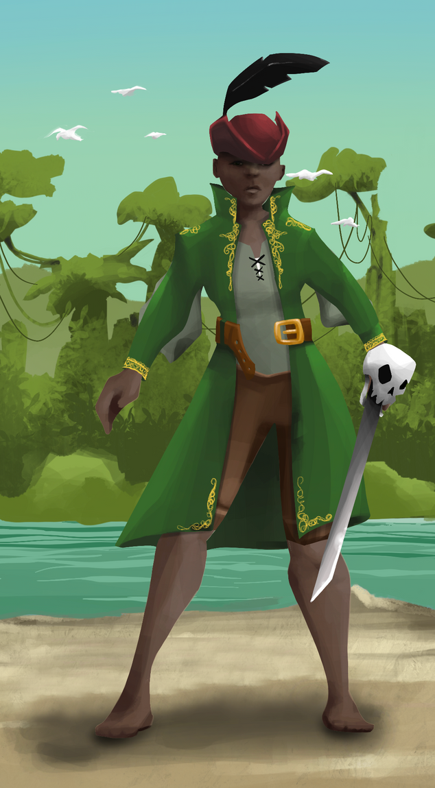 AlgoSeas Pirate #18872 NFT on Algorand