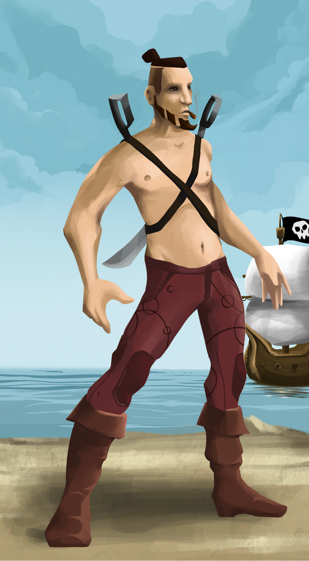 AlgoSeas Pirate #18874 NFT on Algorand