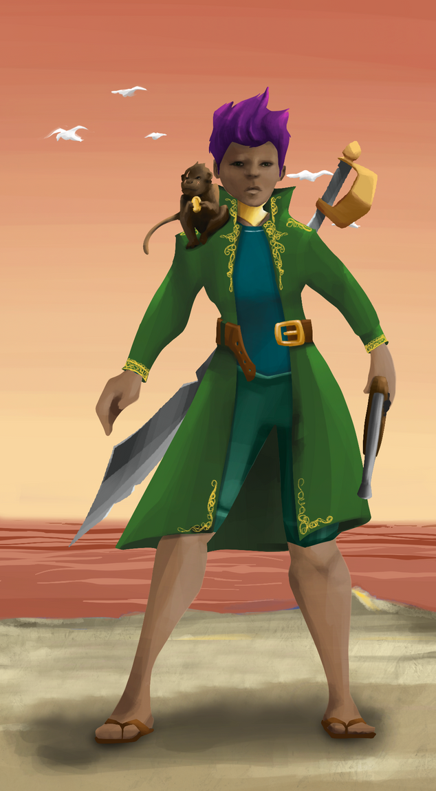 AlgoSeas Pirate #18875 NFT on Algorand