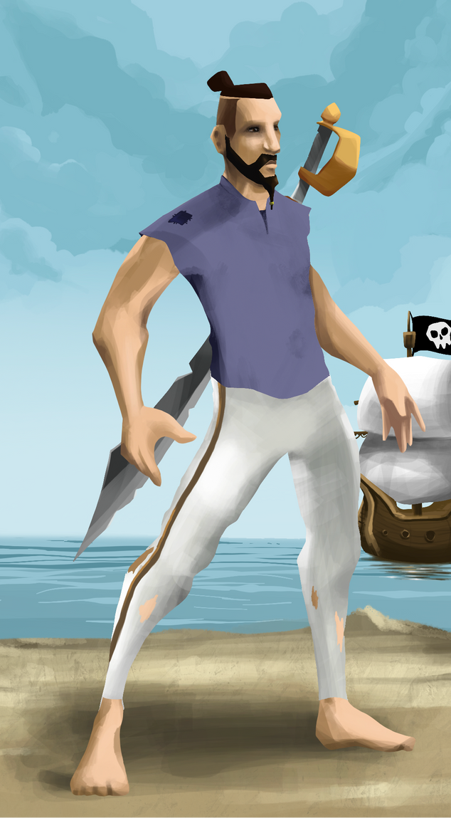 AlgoSeas Pirate #18880 NFT on Algorand