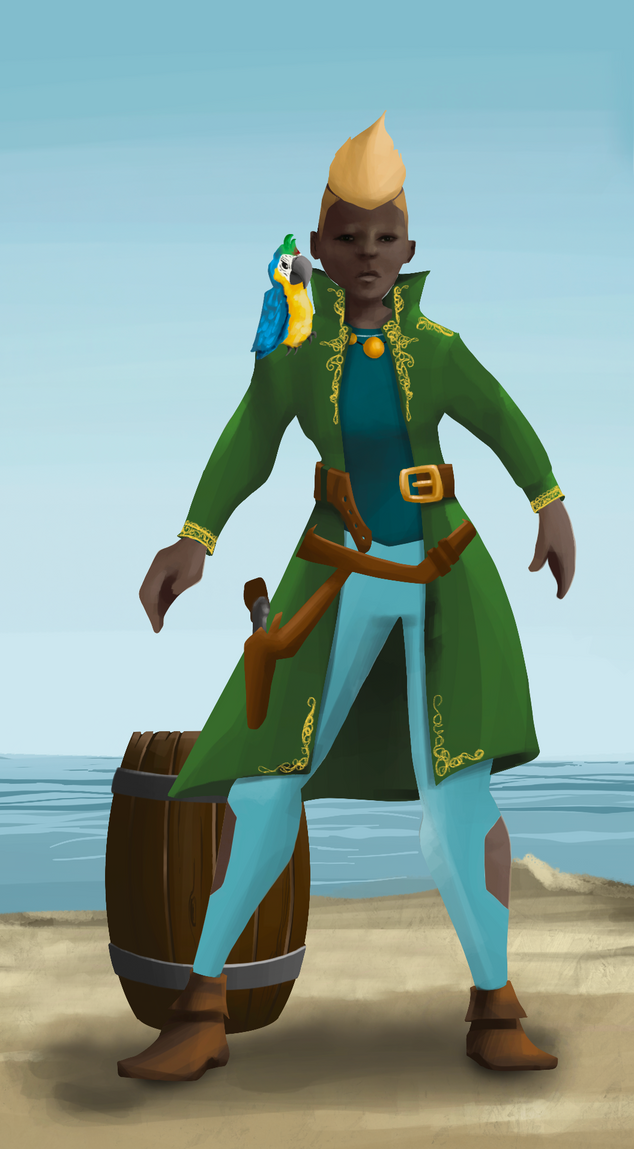 AlgoSeas Pirate #18920 NFT on Algorand