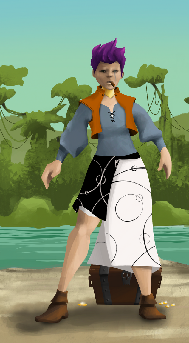 AlgoSeas Pirate #18939 NFT on Algorand