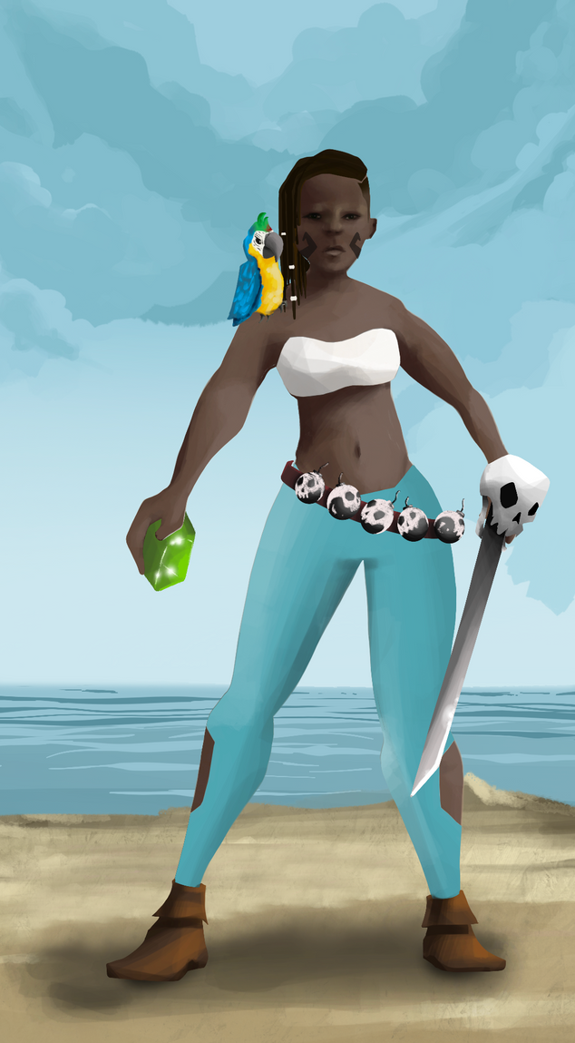 AlgoSeas Pirate #18942 NFT on Algorand