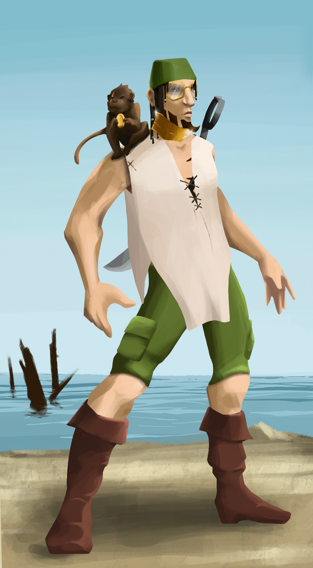 AlgoSeas Pirate #18945 NFT on Algorand