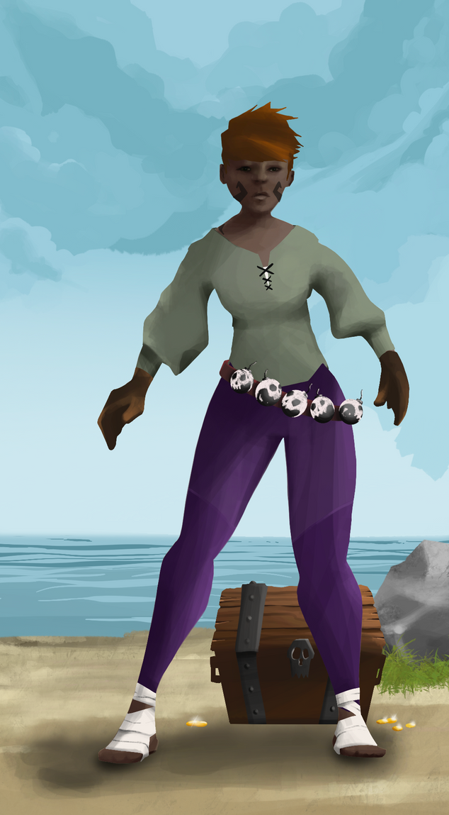 AlgoSeas Pirate #18954 NFT on Algorand