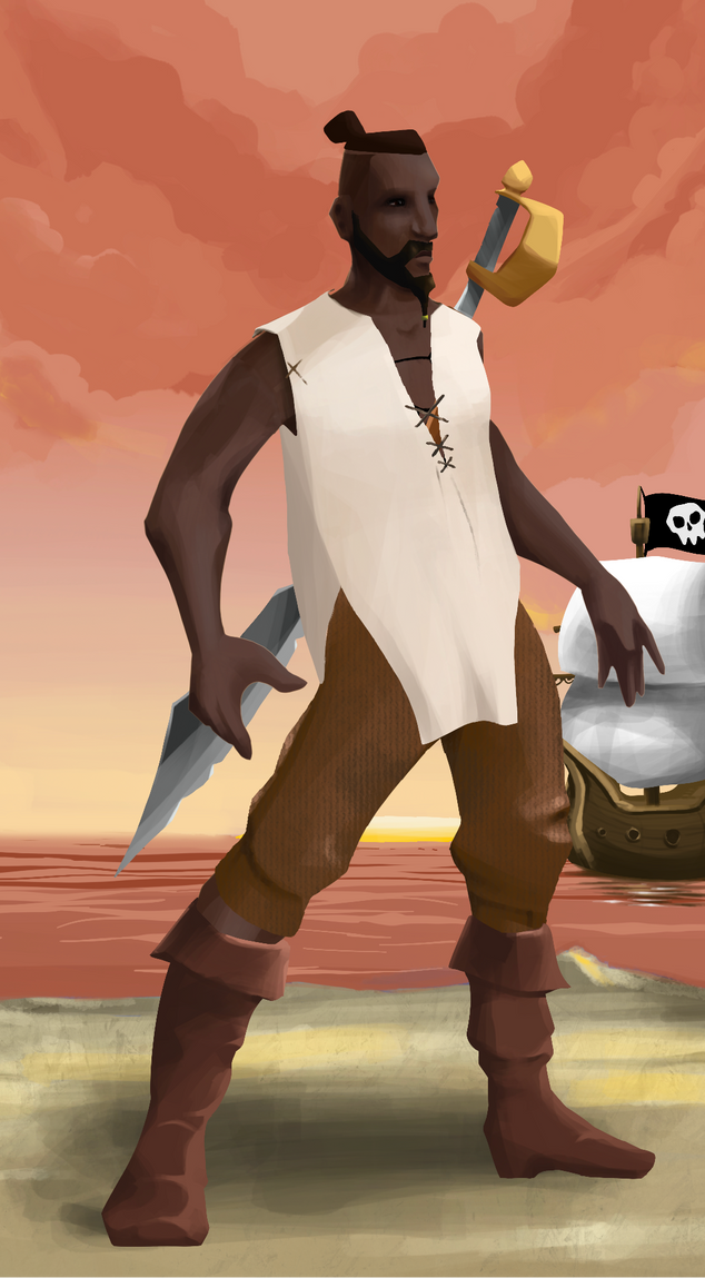 AlgoSeas Pirate #18959 NFT on Algorand