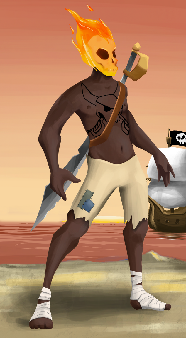 AlgoSeas Pirate #18969 NFT on Algorand