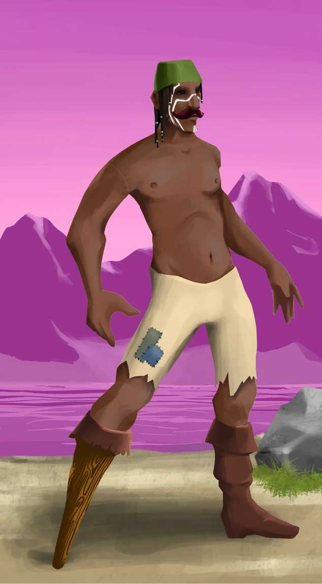 AlgoSeas Pirate #18972 NFT on Algorand