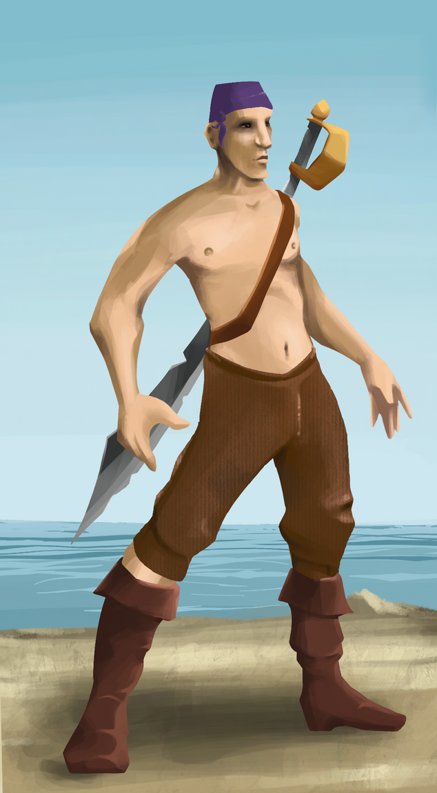 AlgoSeas Pirate #18973 NFT on Algorand