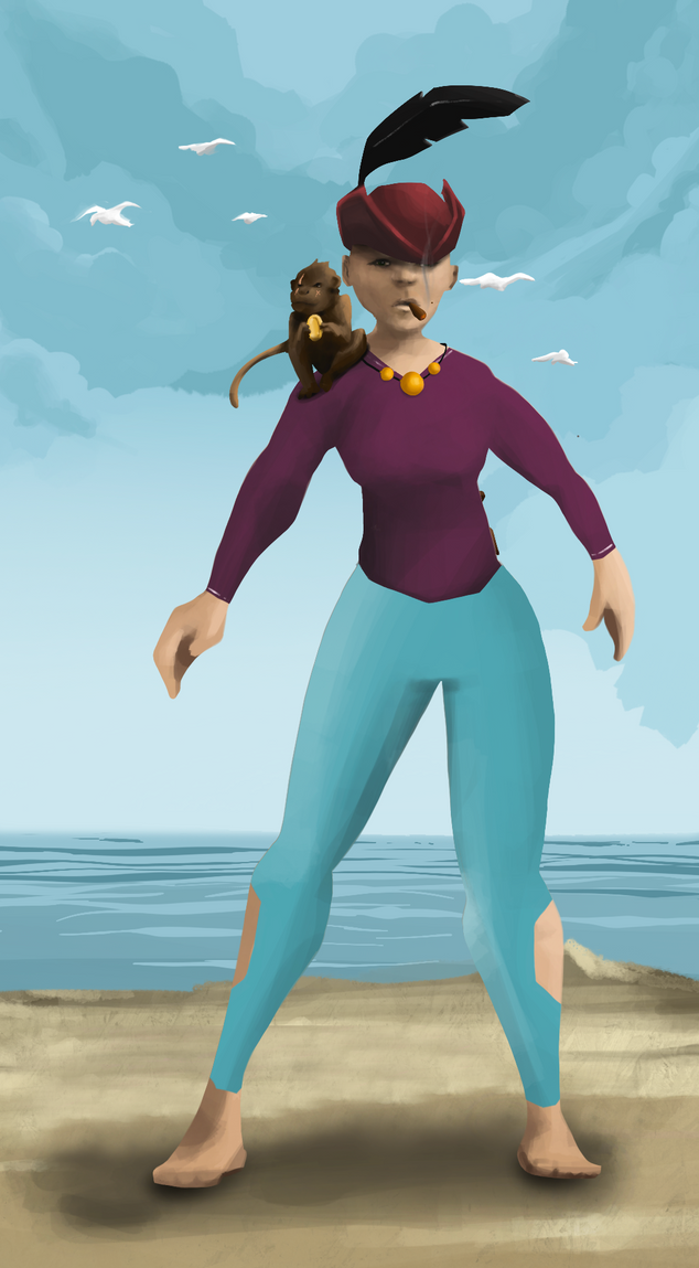 AlgoSeas Pirate #18975 NFT on Algorand