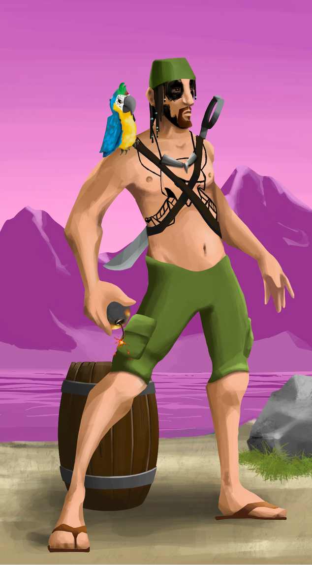 AlgoSeas Pirate #18979 NFT on Algorand