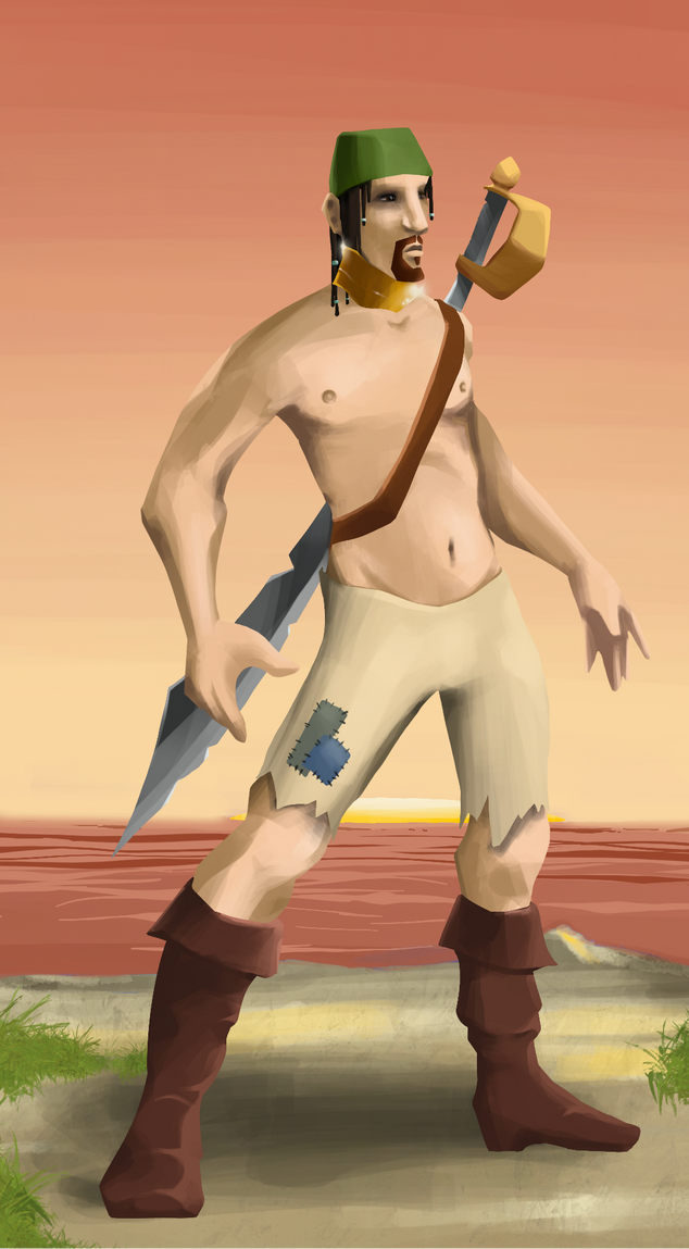 AlgoSeas Pirate #18986 NFT on Algorand