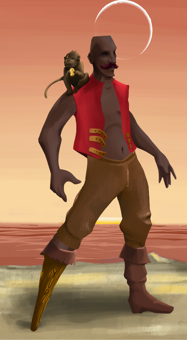 AlgoSeas Pirate #18993 NFT on Algorand