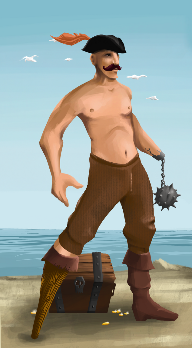 AlgoSeas Pirate #18997 NFT on Algorand