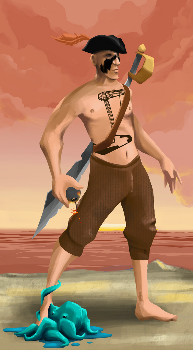 AlgoSeas Pirate #18998 NFT on Algorand