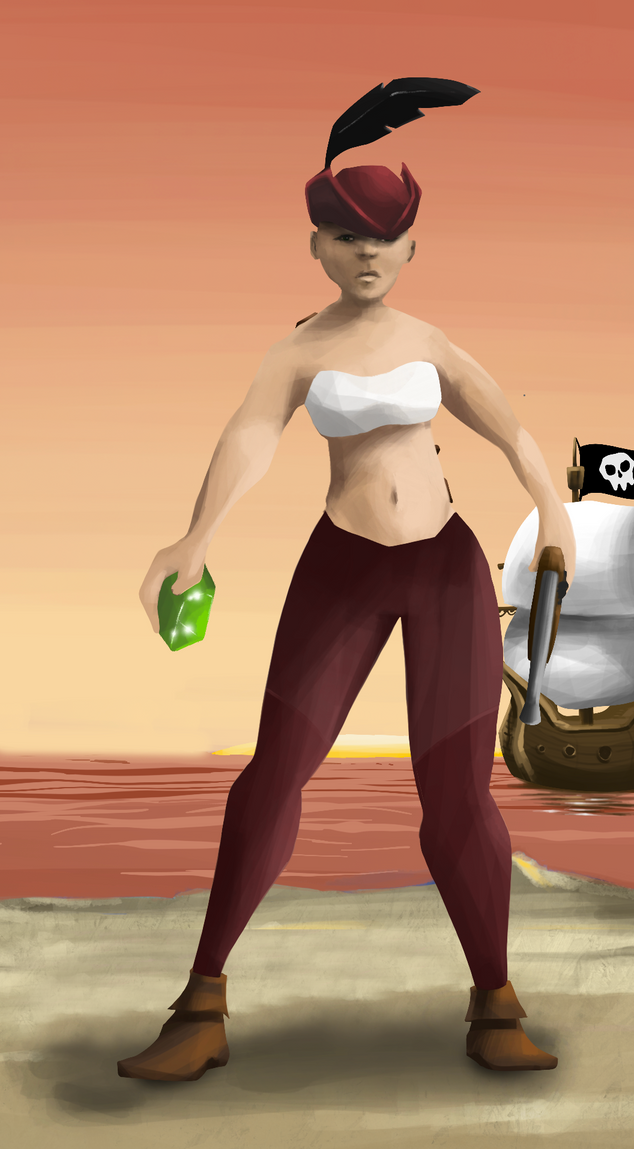 AlgoSeas Pirate #19006 NFT on Algorand