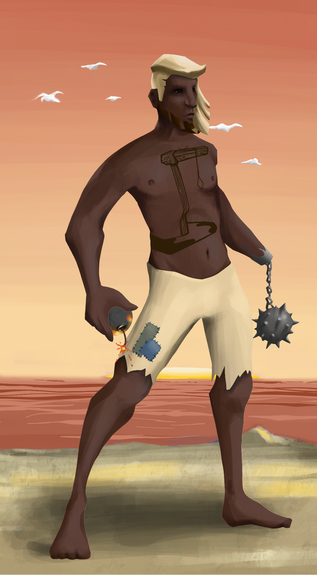 AlgoSeas Pirate #19036 NFT on Algorand