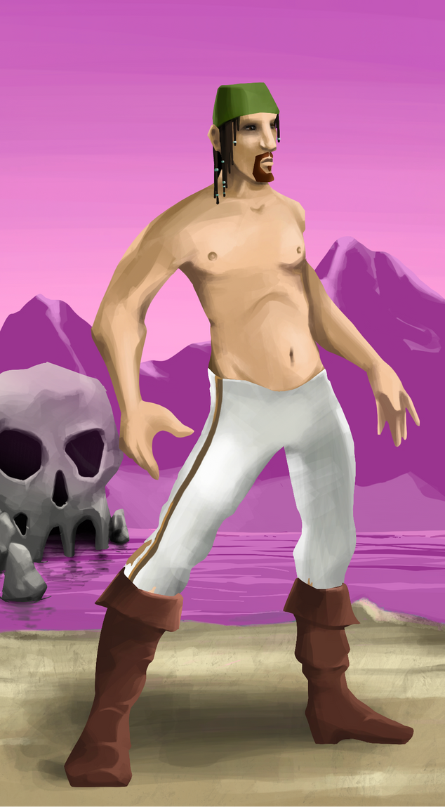 AlgoSeas Pirate #19038 NFT on Algorand