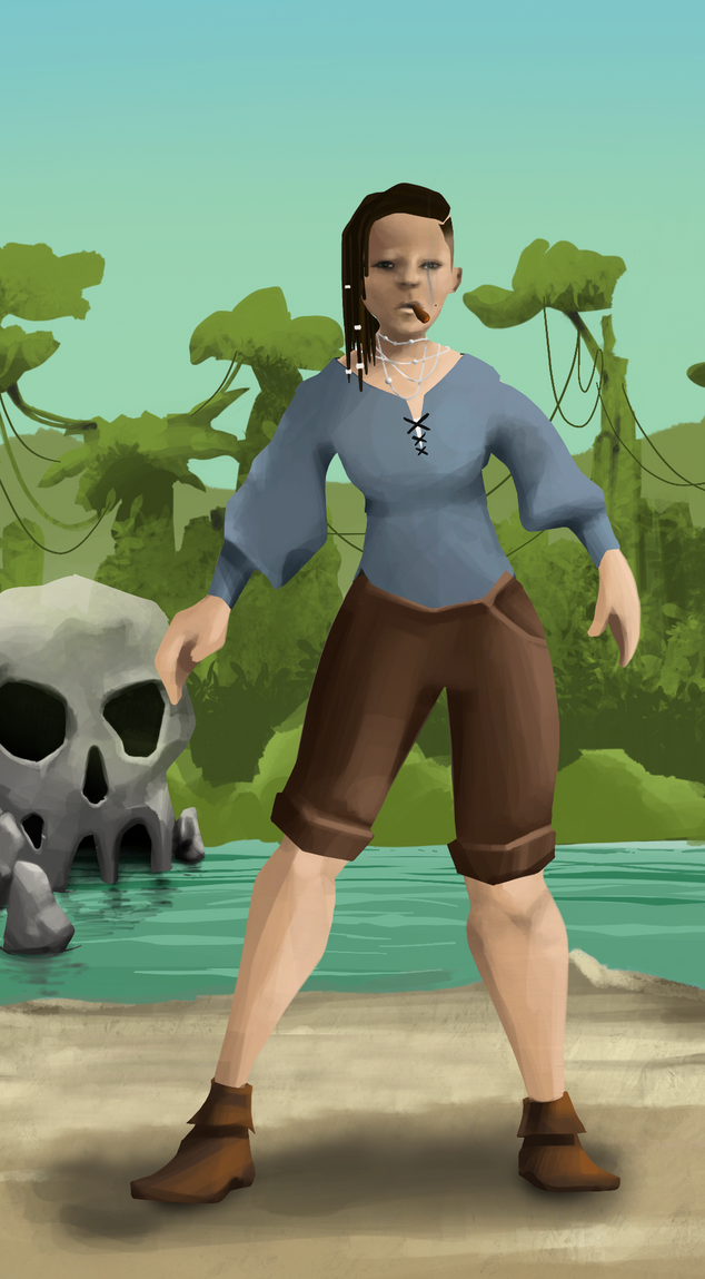 AlgoSeas Pirate #19039 NFT on Algorand