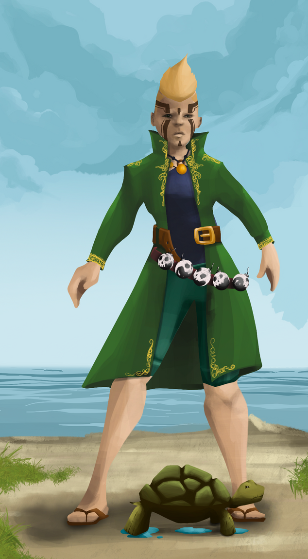 AlgoSeas Pirate #19040 NFT on Algorand