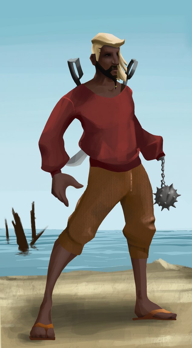 AlgoSeas Pirate #19051 NFT on Algorand