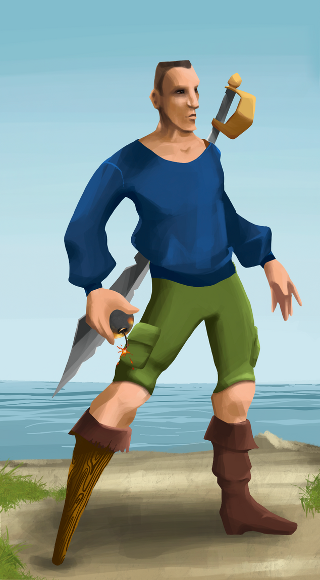 AlgoSeas Pirate #19064 NFT on Algorand