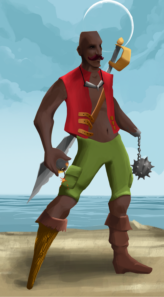 AlgoSeas Pirate #19066 NFT on Algorand