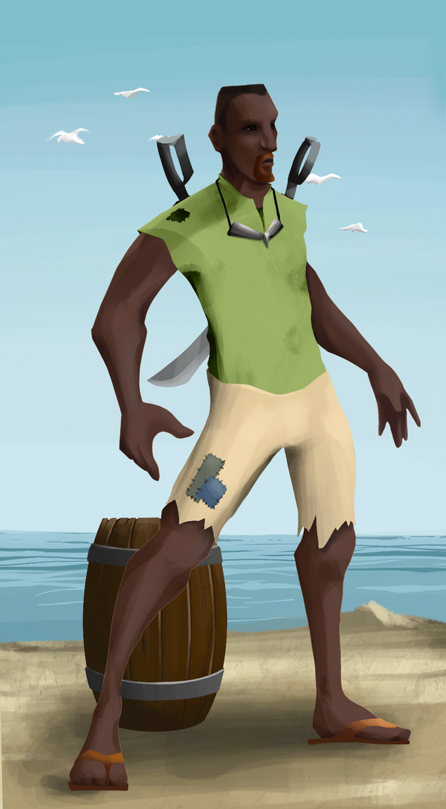 AlgoSeas Pirate #19068 NFT on Algorand