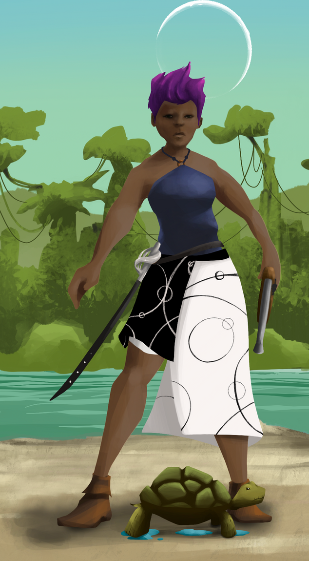 AlgoSeas Pirate #19073 NFT on Algorand