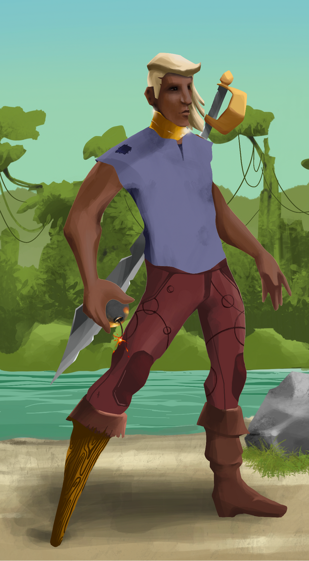 AlgoSeas Pirate #19074 NFT on Algorand