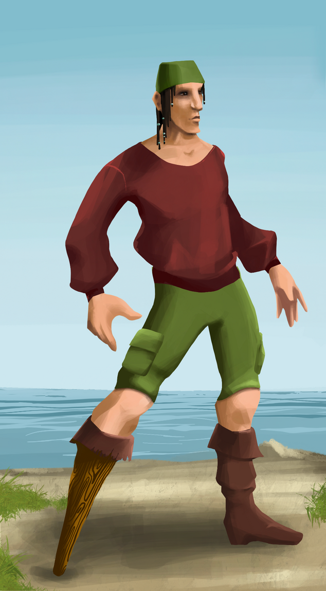 AlgoSeas Pirate #19084 NFT on Algorand