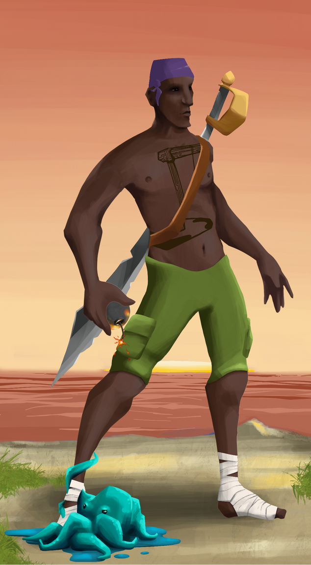 AlgoSeas Pirate #19087 NFT on Algorand