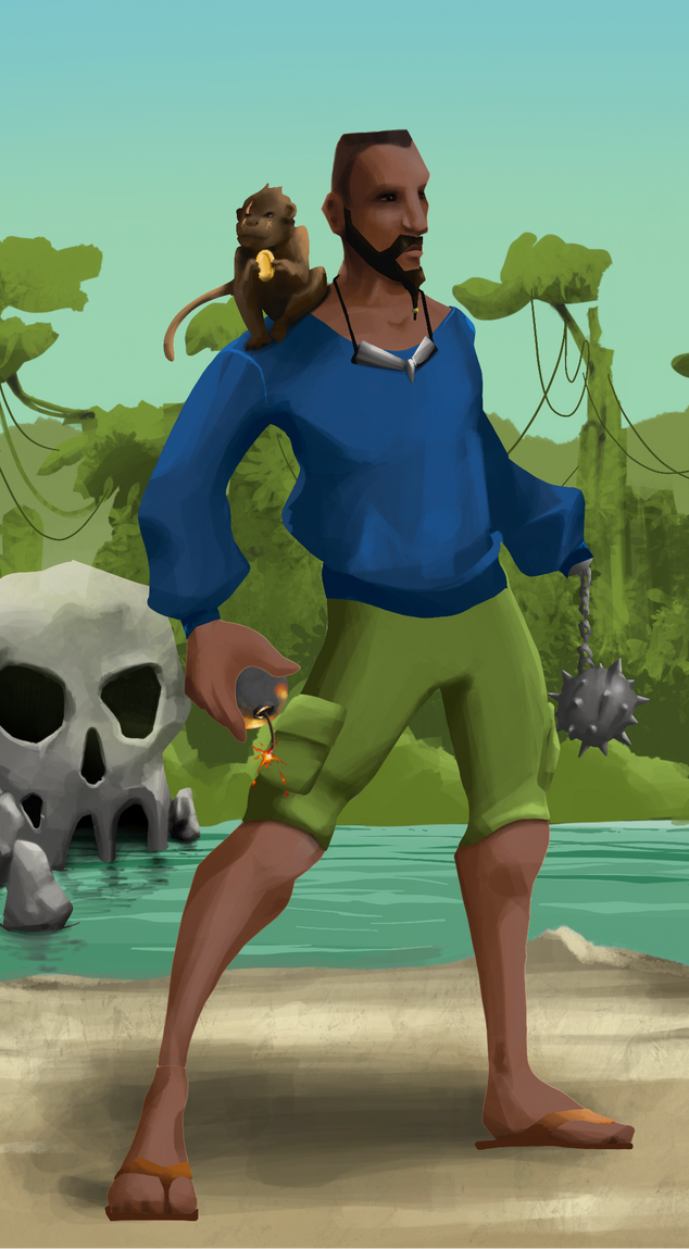 AlgoSeas Pirate #19088 NFT on Algorand