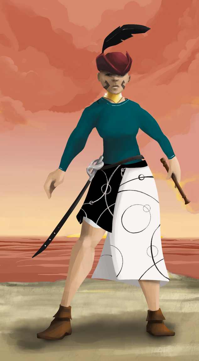 AlgoSeas Pirate #19092 NFT on Algorand