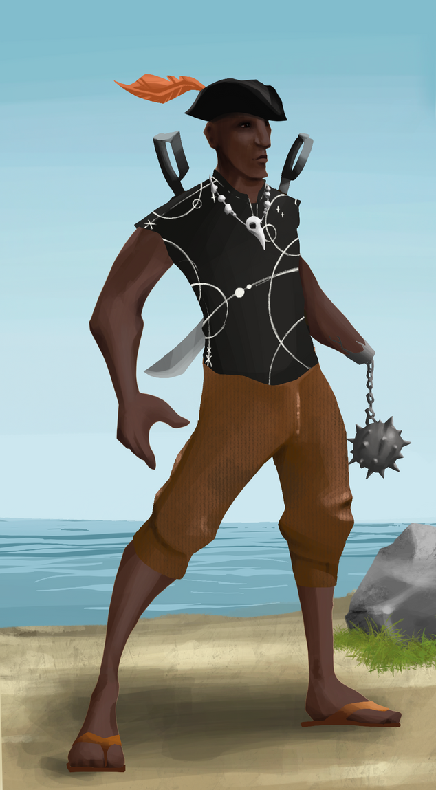 AlgoSeas Pirate #19093 NFT on Algorand