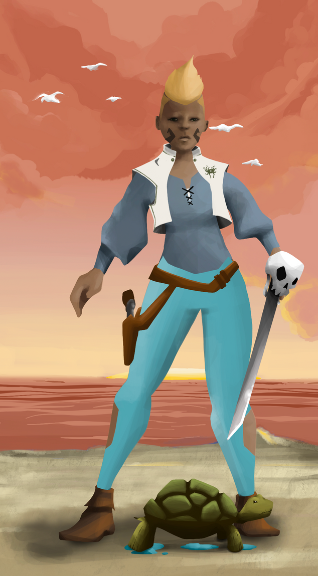 AlgoSeas Pirate #19108 NFT on Algorand