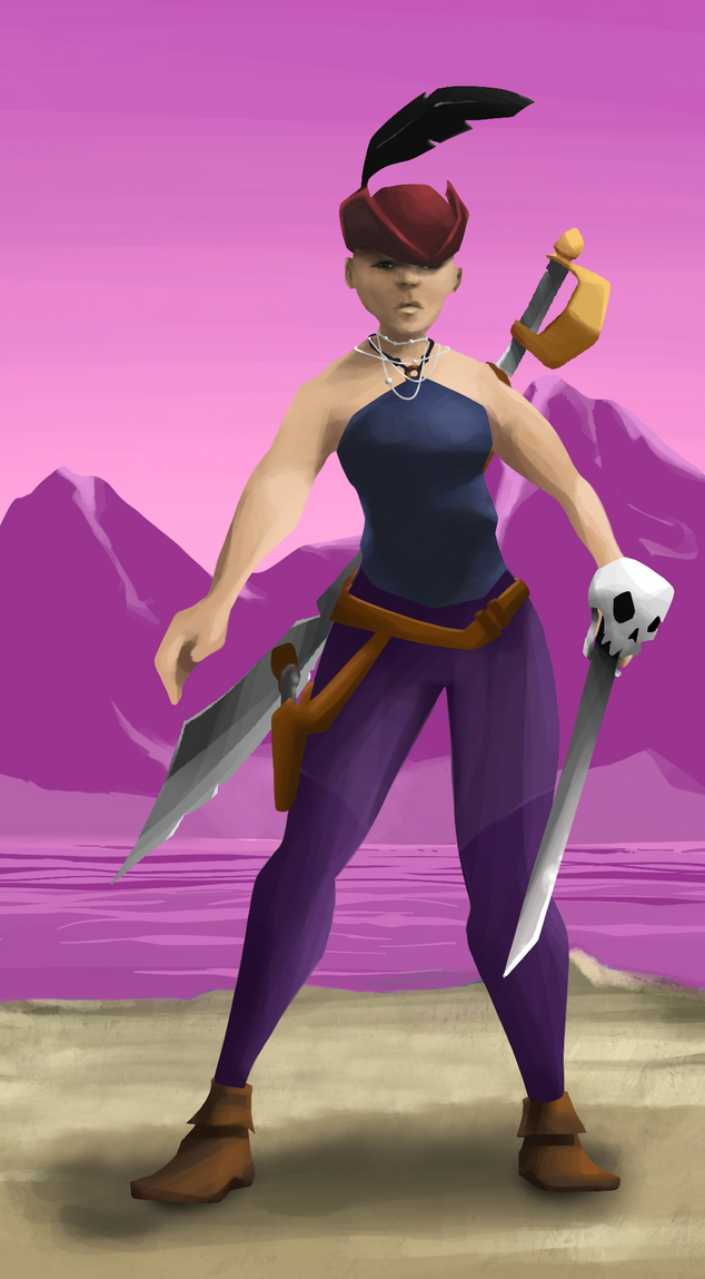 AlgoSeas Pirate #1912 NFT on Algorand