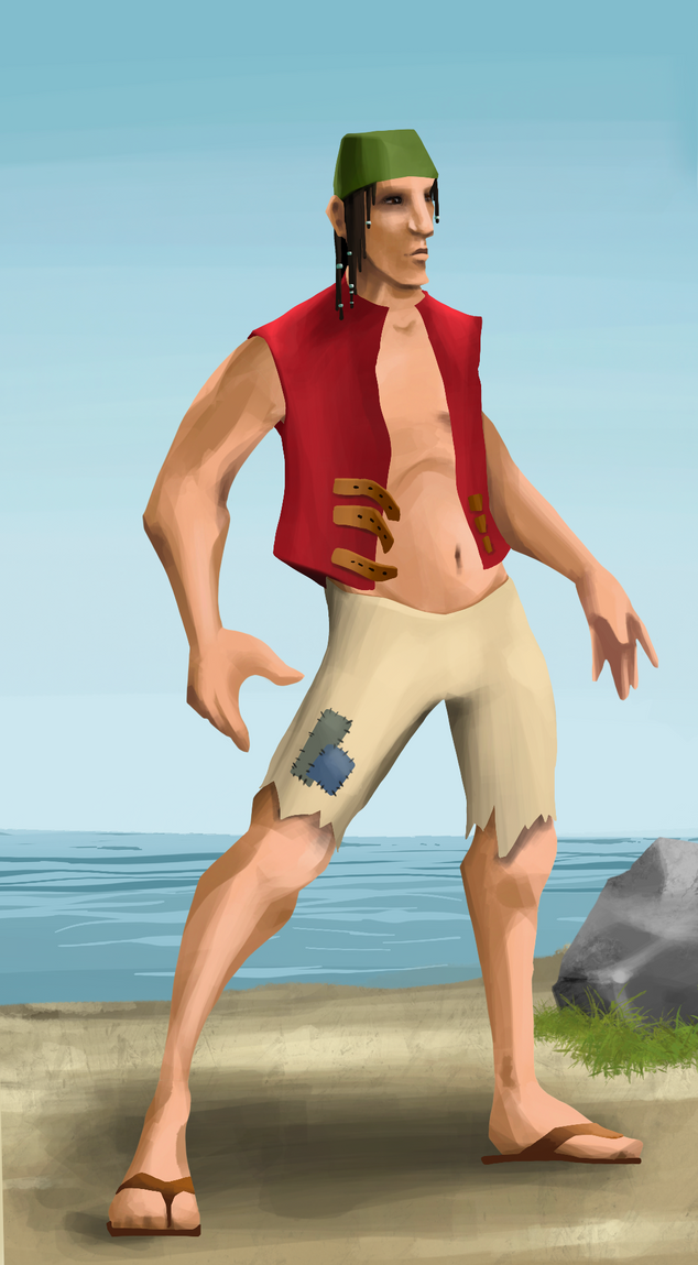 AlgoSeas Pirate #19136 NFT on Algorand