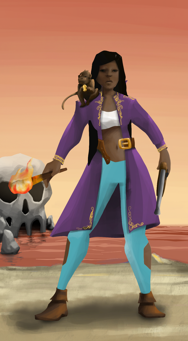 AlgoSeas Pirate #19138 NFT on Algorand