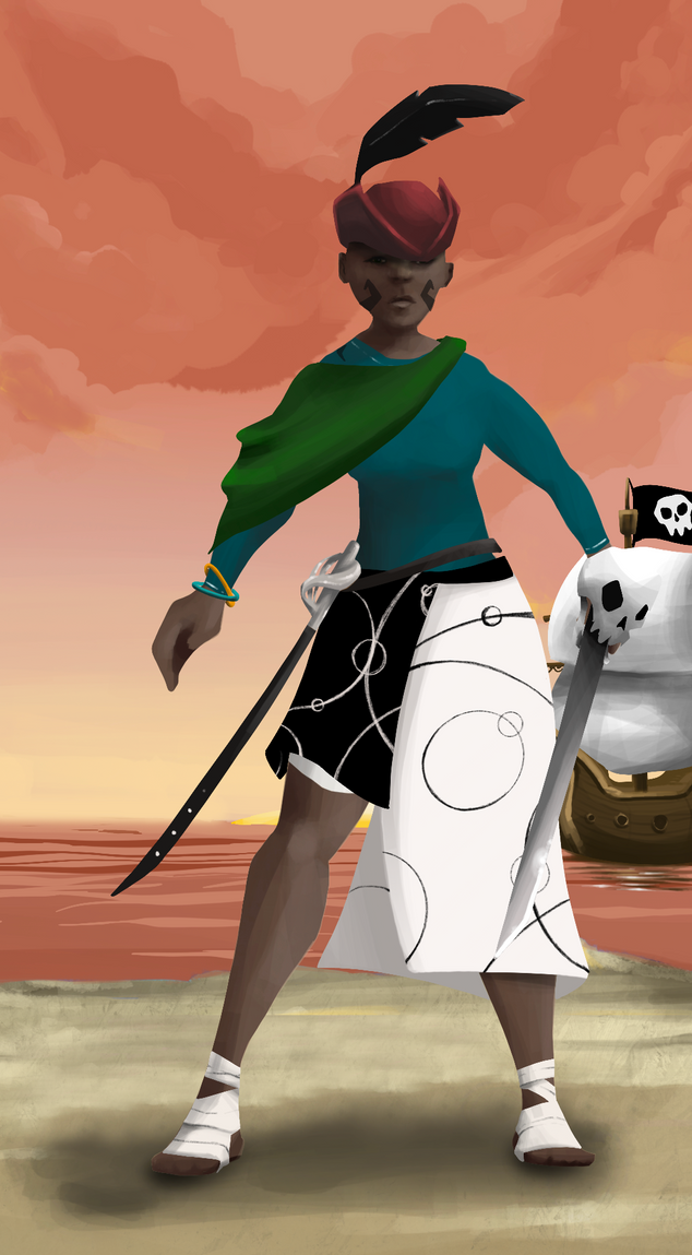 AlgoSeas Pirate #19139 NFT on Algorand