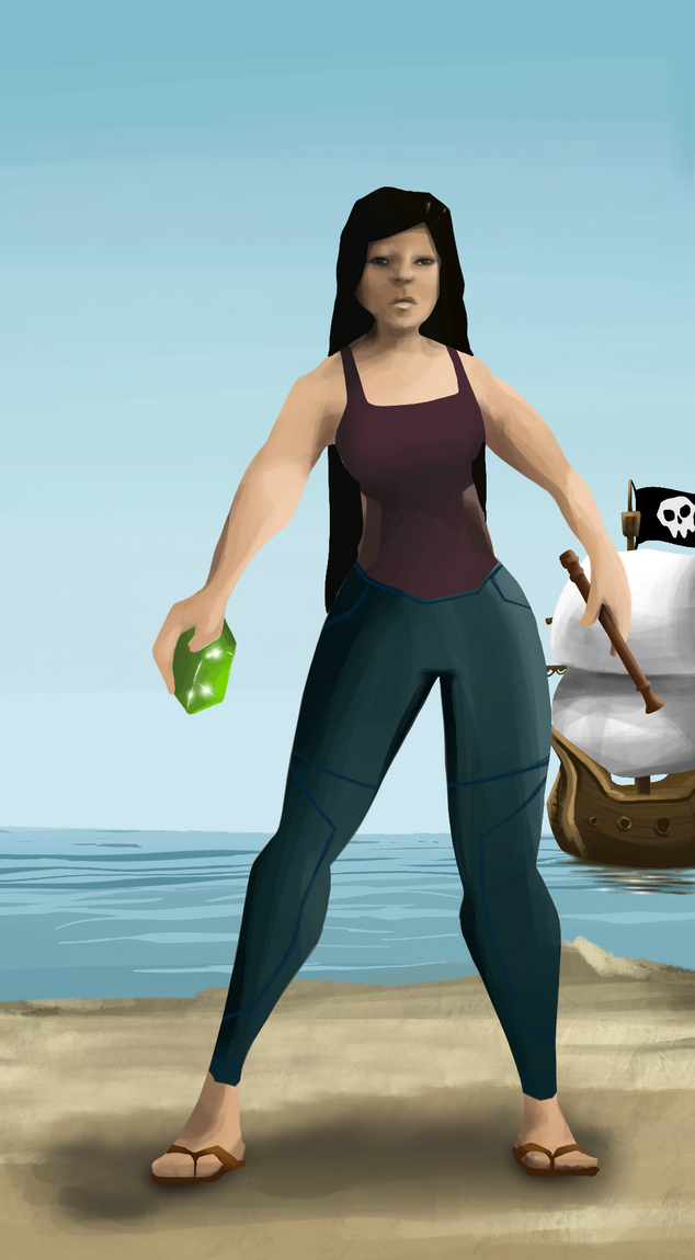 AlgoSeas Pirate #19143 NFT on Algorand