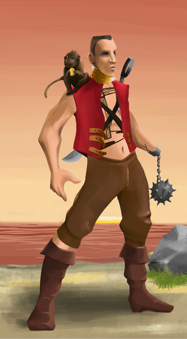 AlgoSeas Pirate #19151 NFT on Algorand