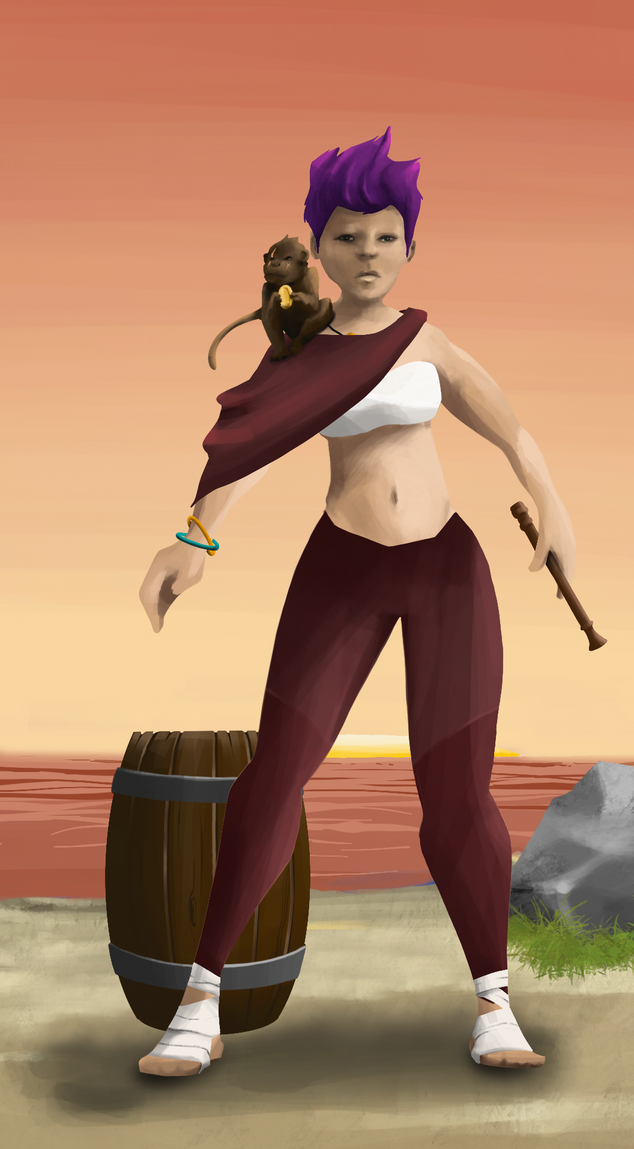 AlgoSeas Pirate #19157 NFT on Algorand