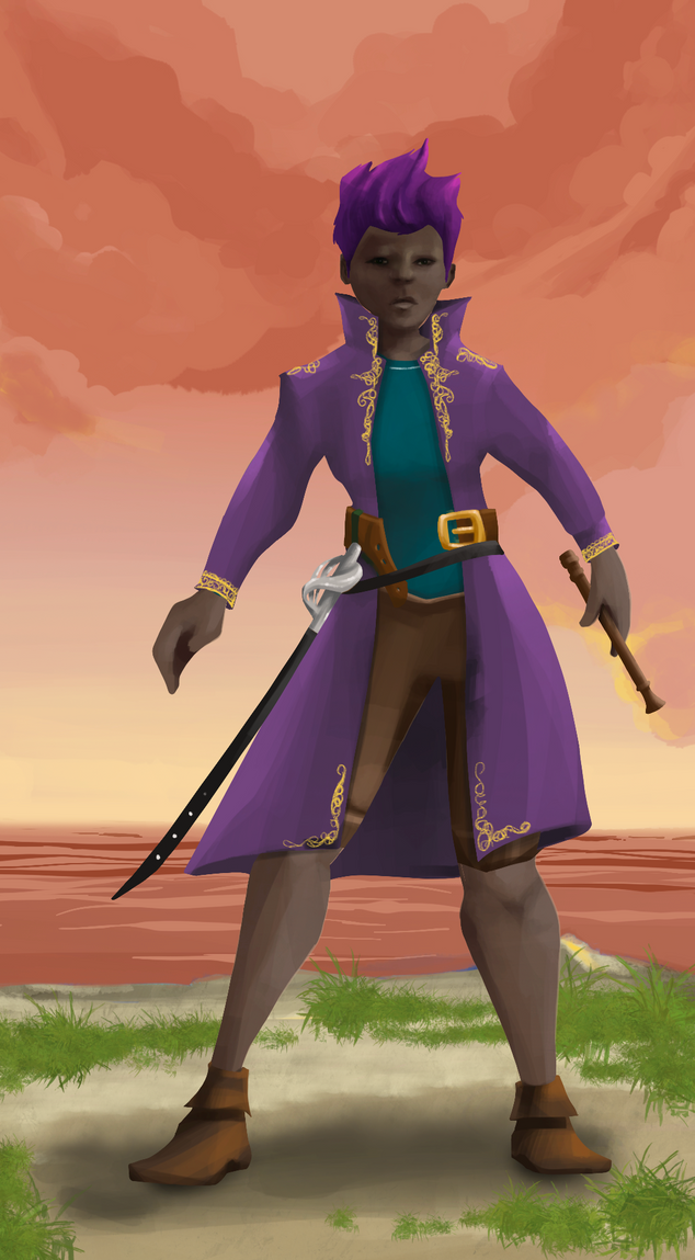 AlgoSeas Pirate #19160 NFT on Algorand