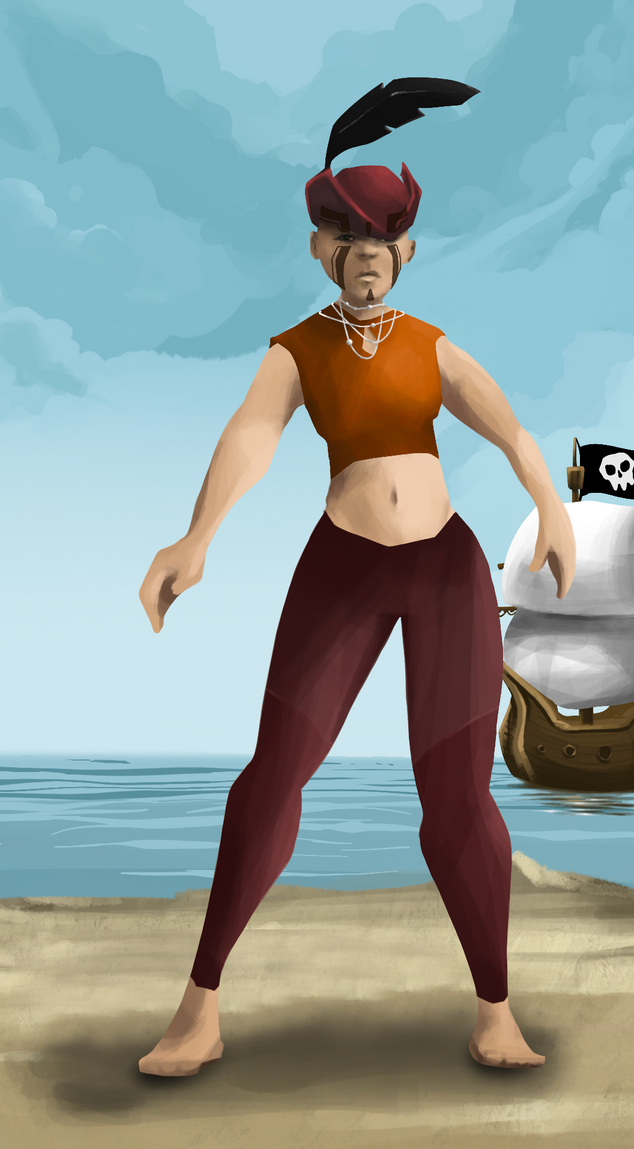 AlgoSeas Pirate #19163 NFT on Algorand