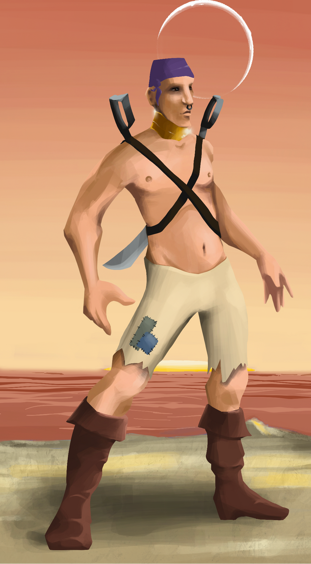 AlgoSeas Pirate #19165 NFT on Algorand