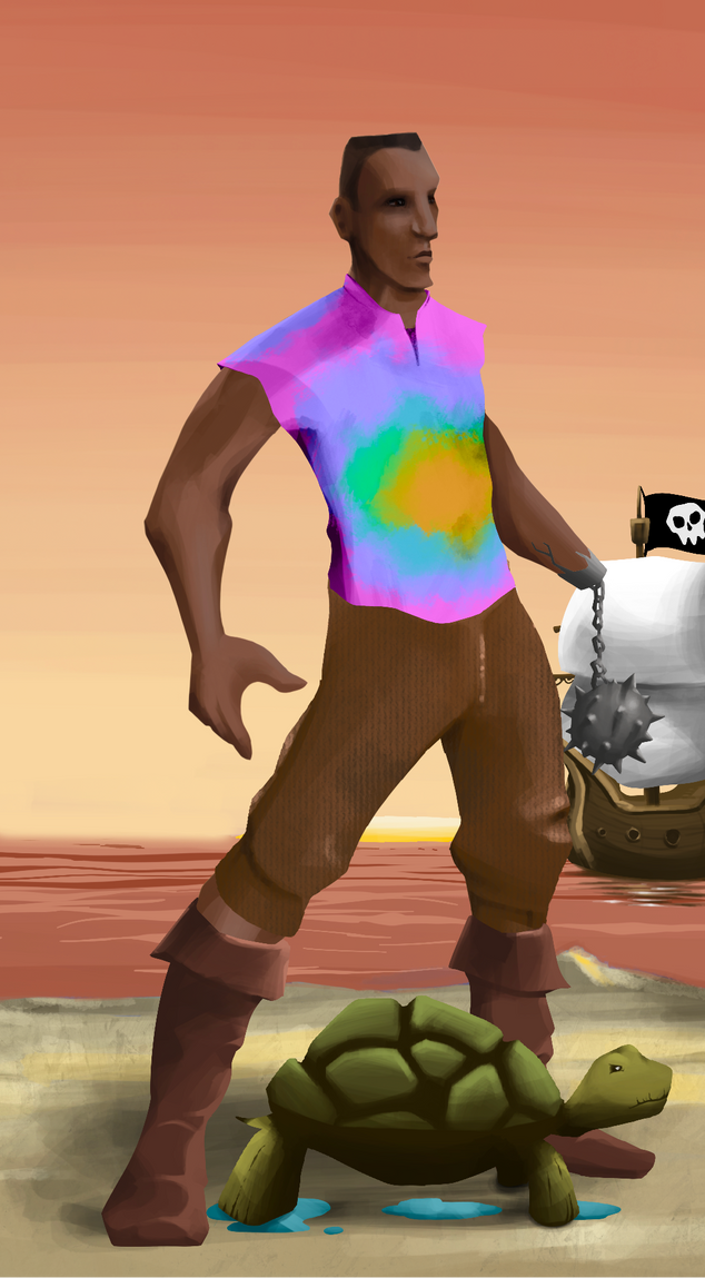 AlgoSeas Pirate #19179 NFT on Algorand