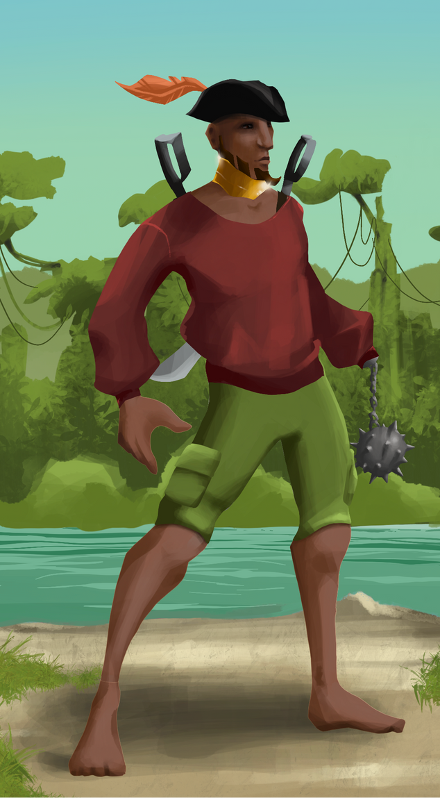 AlgoSeas Pirate #19180 NFT on Algorand