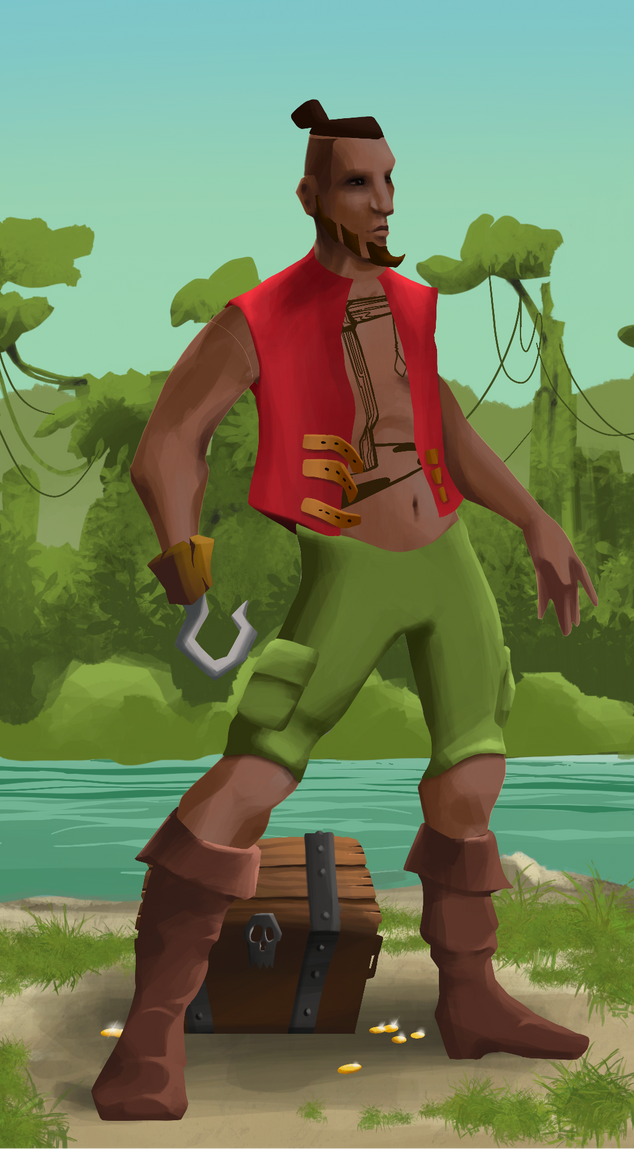 AlgoSeas Pirate #19181 NFT on Algorand