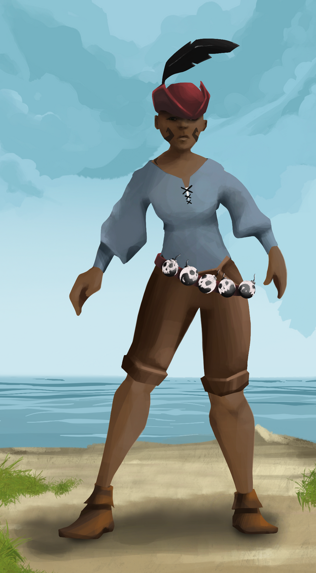 AlgoSeas Pirate #19188 NFT on Algorand